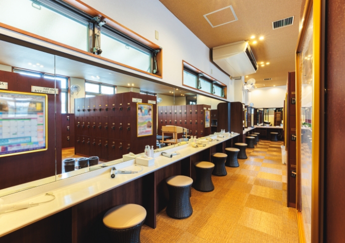 女性パウダーコーナー