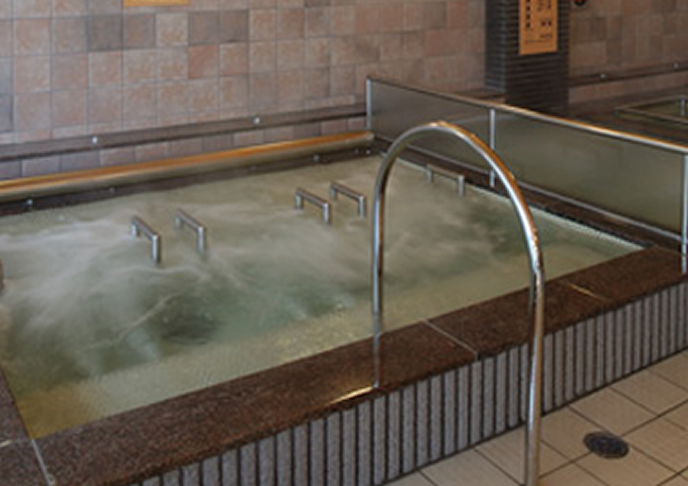 指圧風呂（寝風呂）