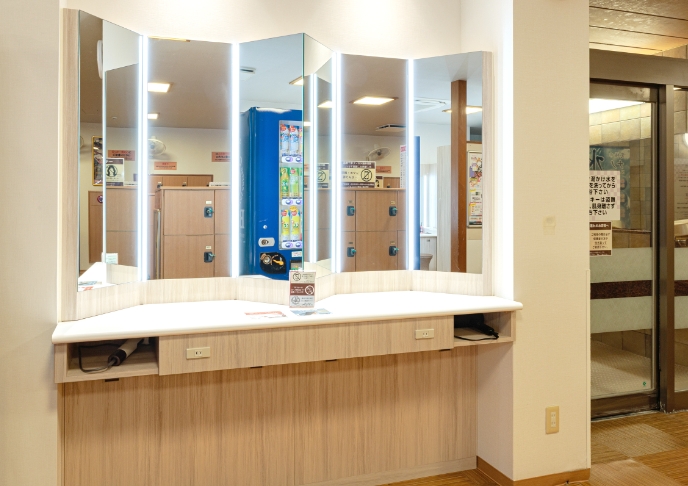 女性パウダーコーナー